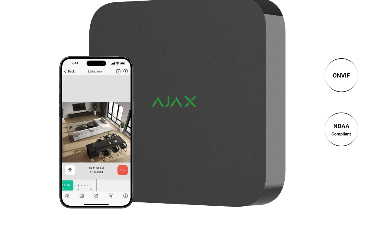 Ajax NVR DC