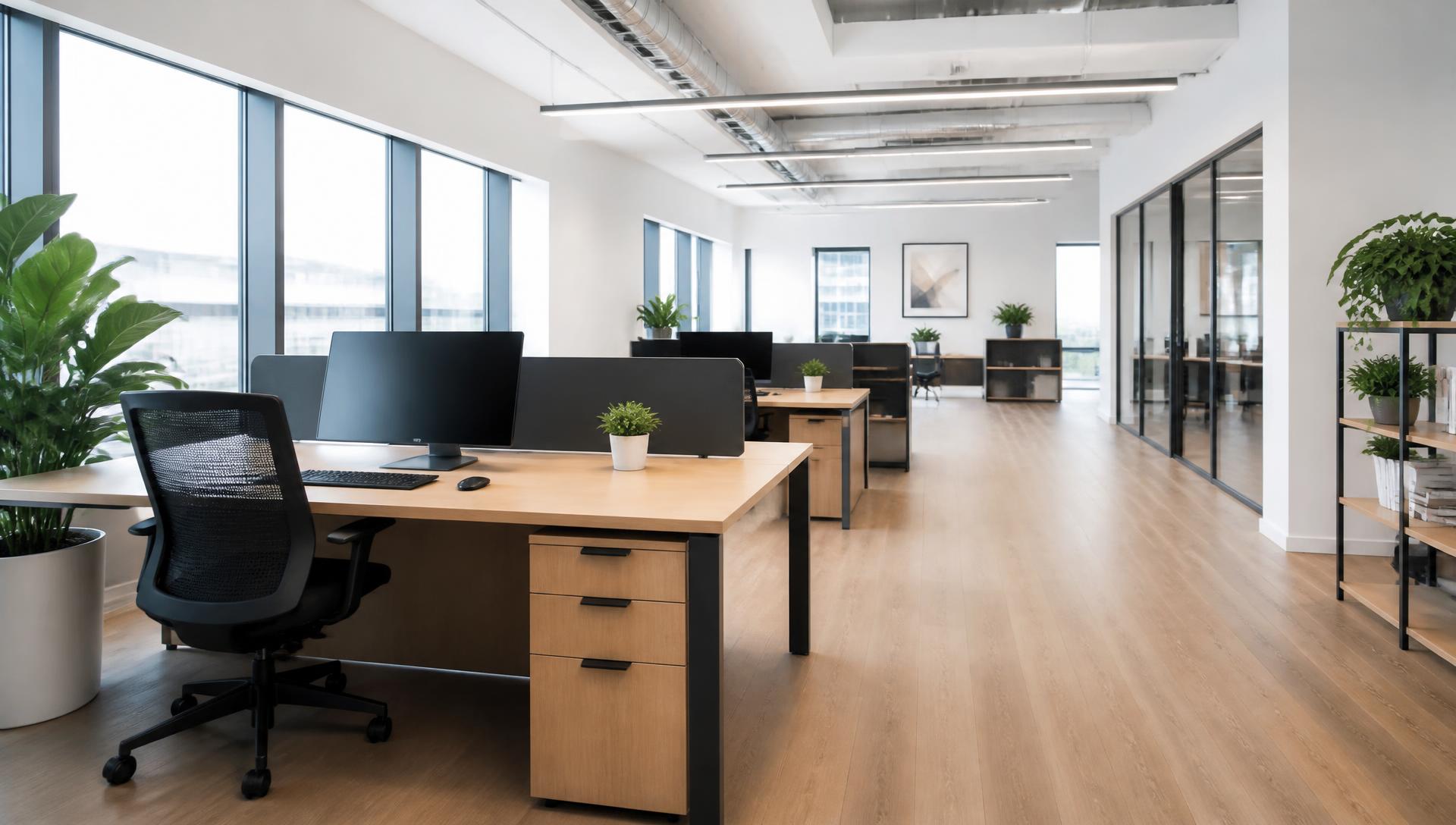 Bureaux professionnels équipés d'un système d'alarme et de contrôle d'accès Ajax Systems