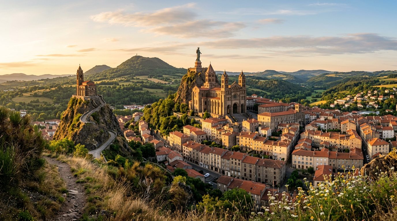 Paysage du Haute-Loire (43) : Auvergne-Rhône-Alpes