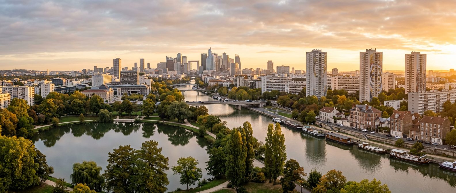 Paysage du Hauts-de-Seine (92) : Île-de-France