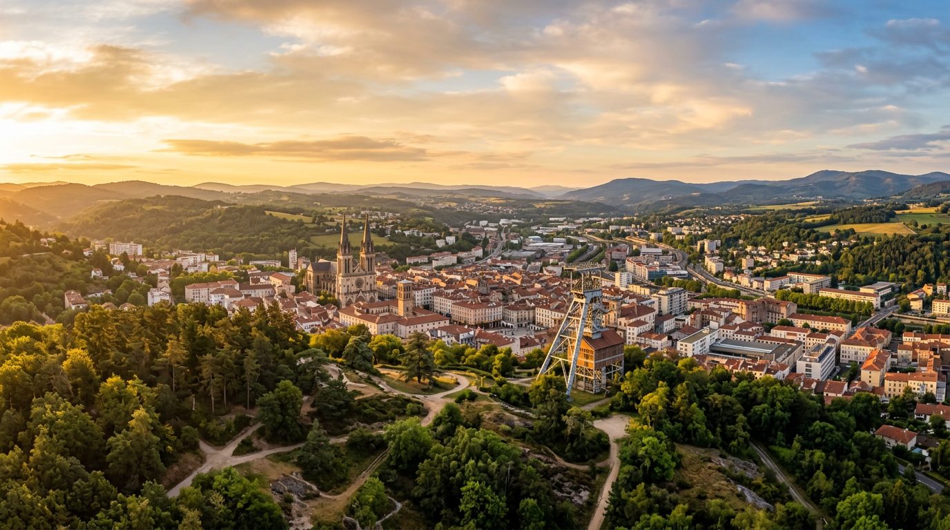 Paysage du Loire (42) : Auvergne-Rhône-Alpes