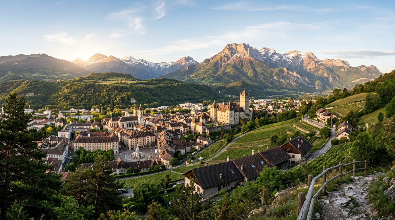 Paysage du Savoie (73) : Auvergne-Rhône-Alpes