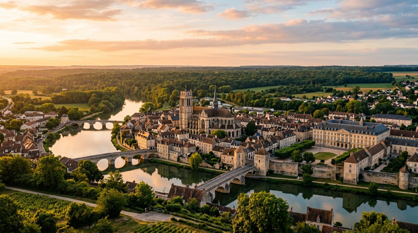 Paysage du Seine-et-Marne (77) : Île-de-France