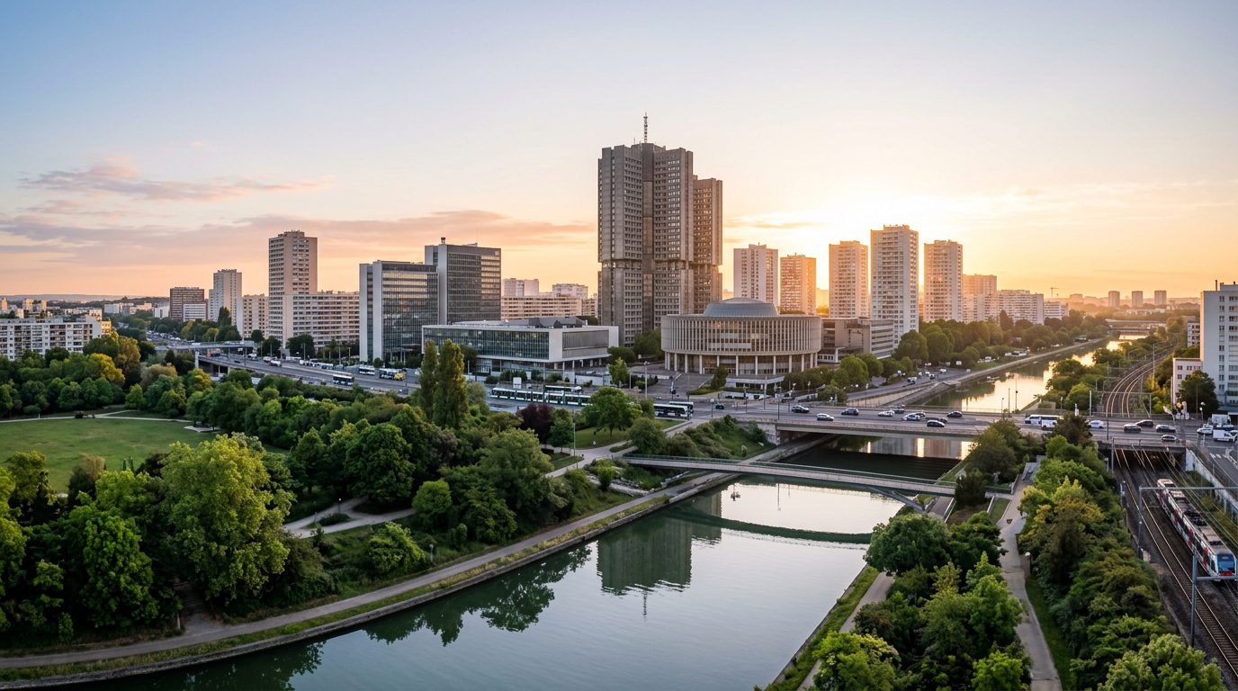 Paysage du Seine-Saint-Denis (93) : Île-de-France